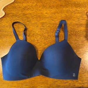 Tommy John 36DD Wireless Black Bra